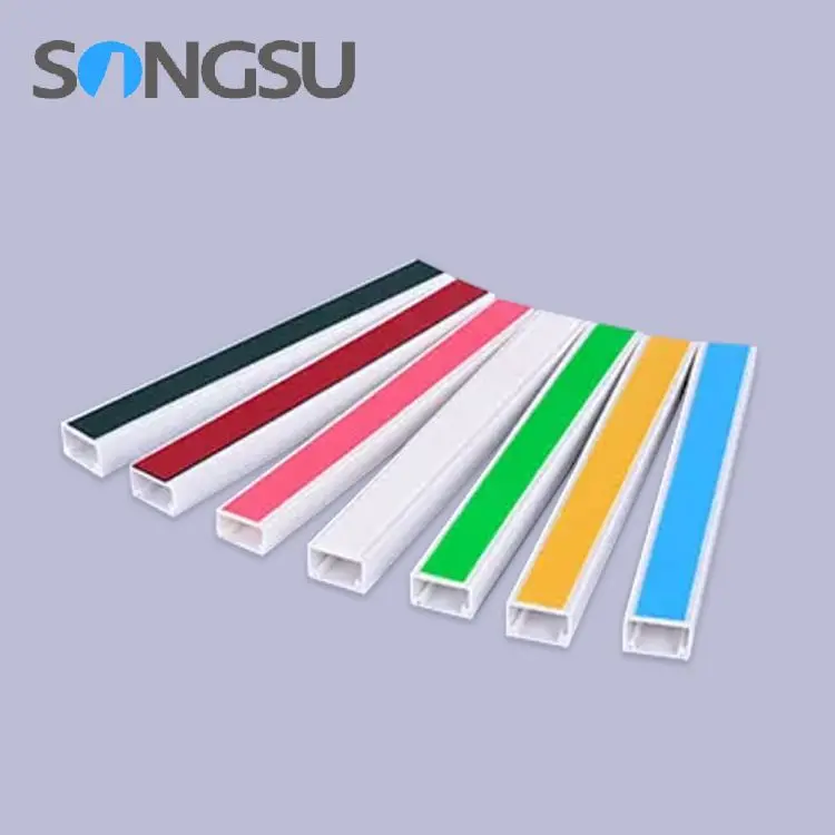 Wholesale-price-colored-self-adhesive-cable-channel-pvc-trunking-duct-with-sticker-1